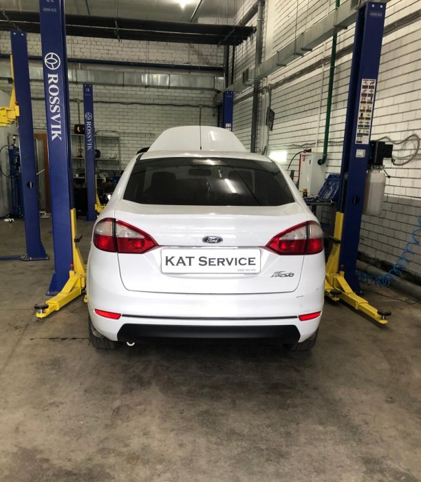 Удаление катализатора Ford Fiesta в Казани