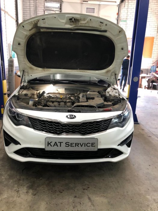 Удаление катализатора Kia Optima в Казани