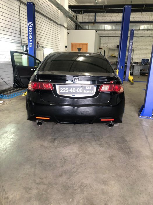 Удаление катализатора Honda Accord