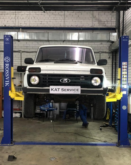 Удаление катализатора Lada 4x4 Niva в Казани