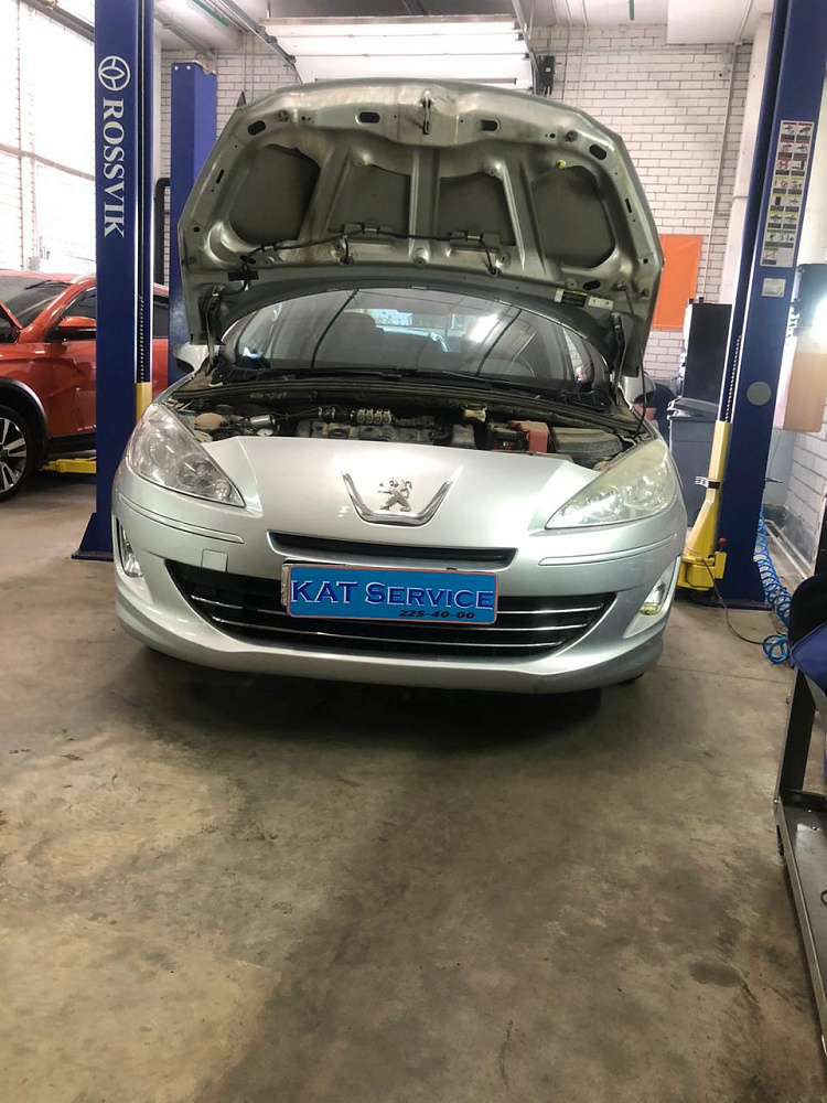 Ремонт глушителя Peugeot 4007 в Казани