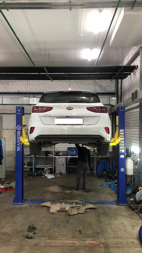 Удаление катализатора Kia Ceed в Казани